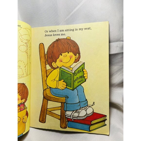 Jesus Loves Me All The Time, A Happy Day Book Vintage Children's Hardcover - Picture 12 of 12